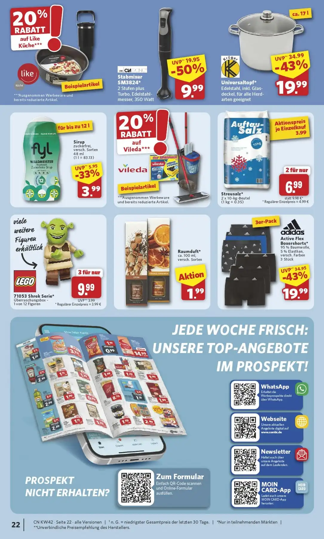 Combi Prospekt Ab 12.10.2026 Bis 17.10.2026 - Bild 2 Ab 12.10.2026
