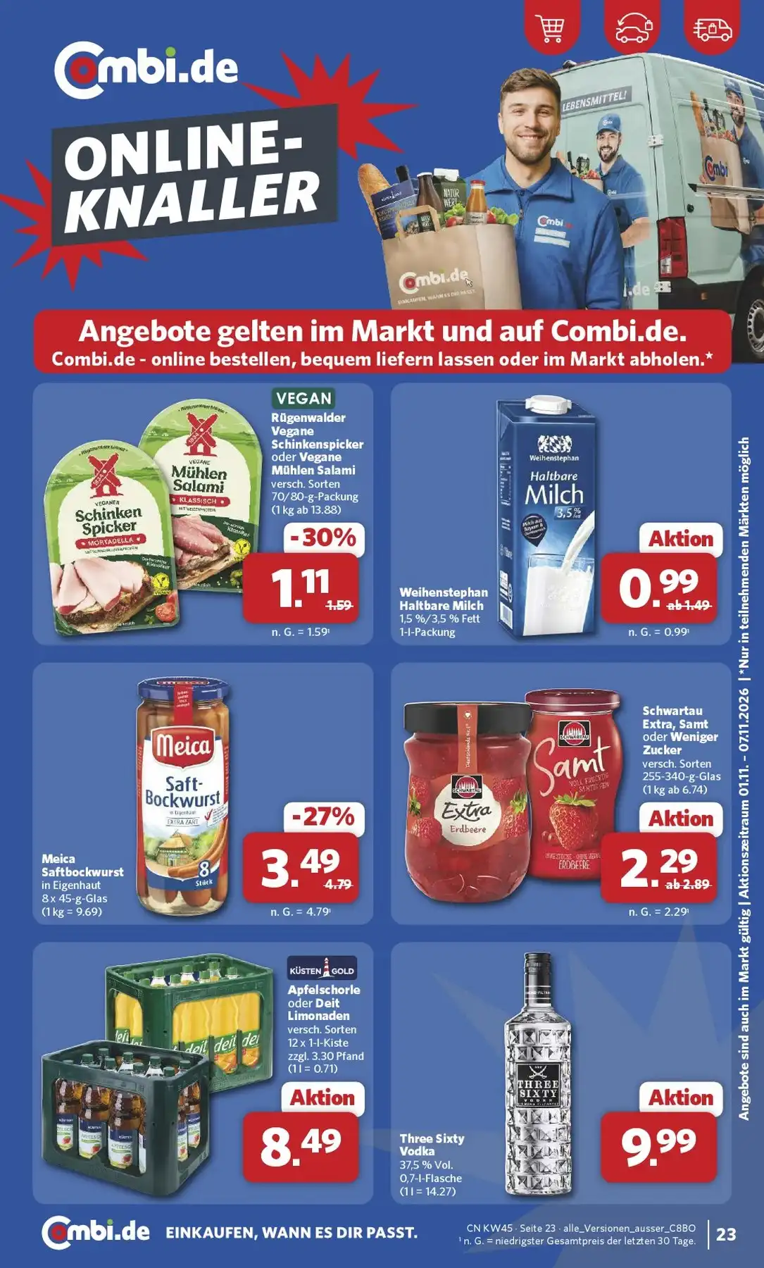 Combi Prospekt Gültig Vom 02.11.2026 Bis 07.11.2026 Nächste Woche - Bild 3 Ab 02.11.2026