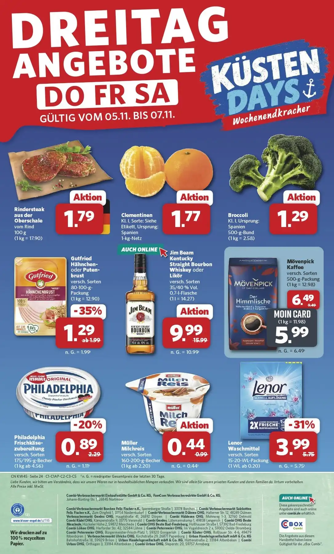 Combi Prospekt Gültig Vom 02.11.2026 Bis 07.11.2026 Nächste Woche - Bild 4 Ab 02.11.2026