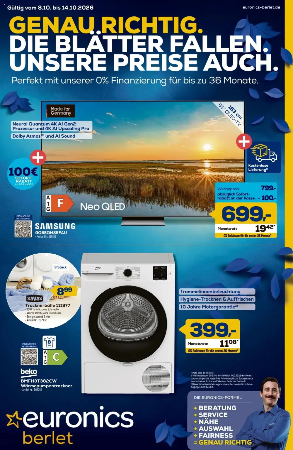 Euronics Prospekt Gültig Vom 10.10.2026 Bis 16.10.2026 - Bild 1 Euronics