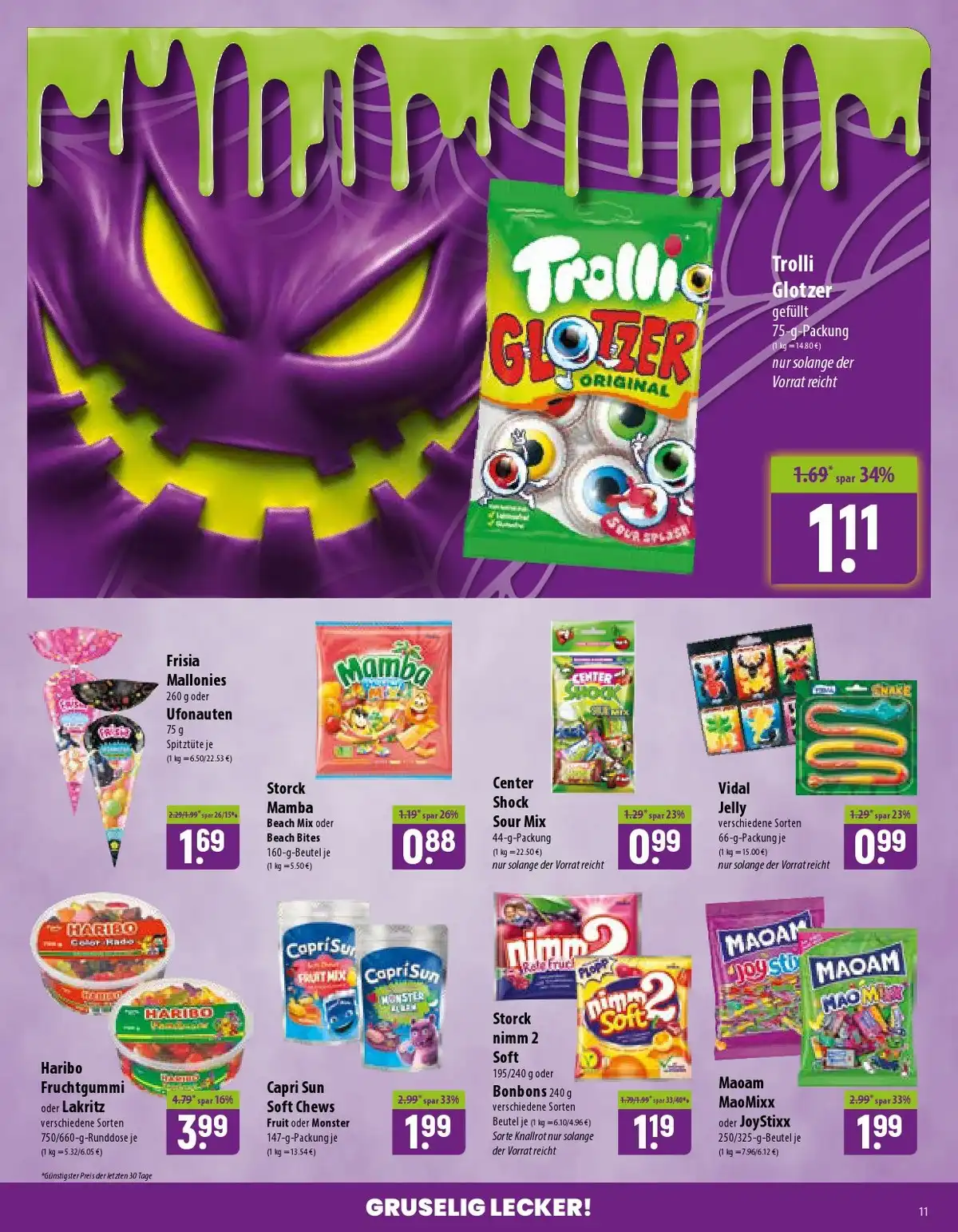 Famila Prospekt Gültig Vom 26.10.2026 Bis 31.10.2026 - Bild 1 Ab 26.10.2026 Hallowwen