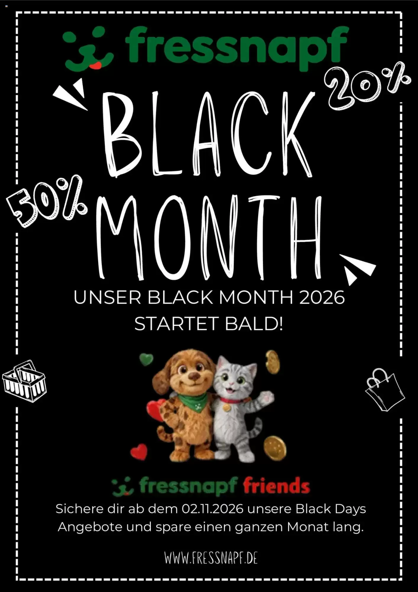 Fressnapf Black Friday Prospekt Angebote 2026 - Bild 1 Black Friday