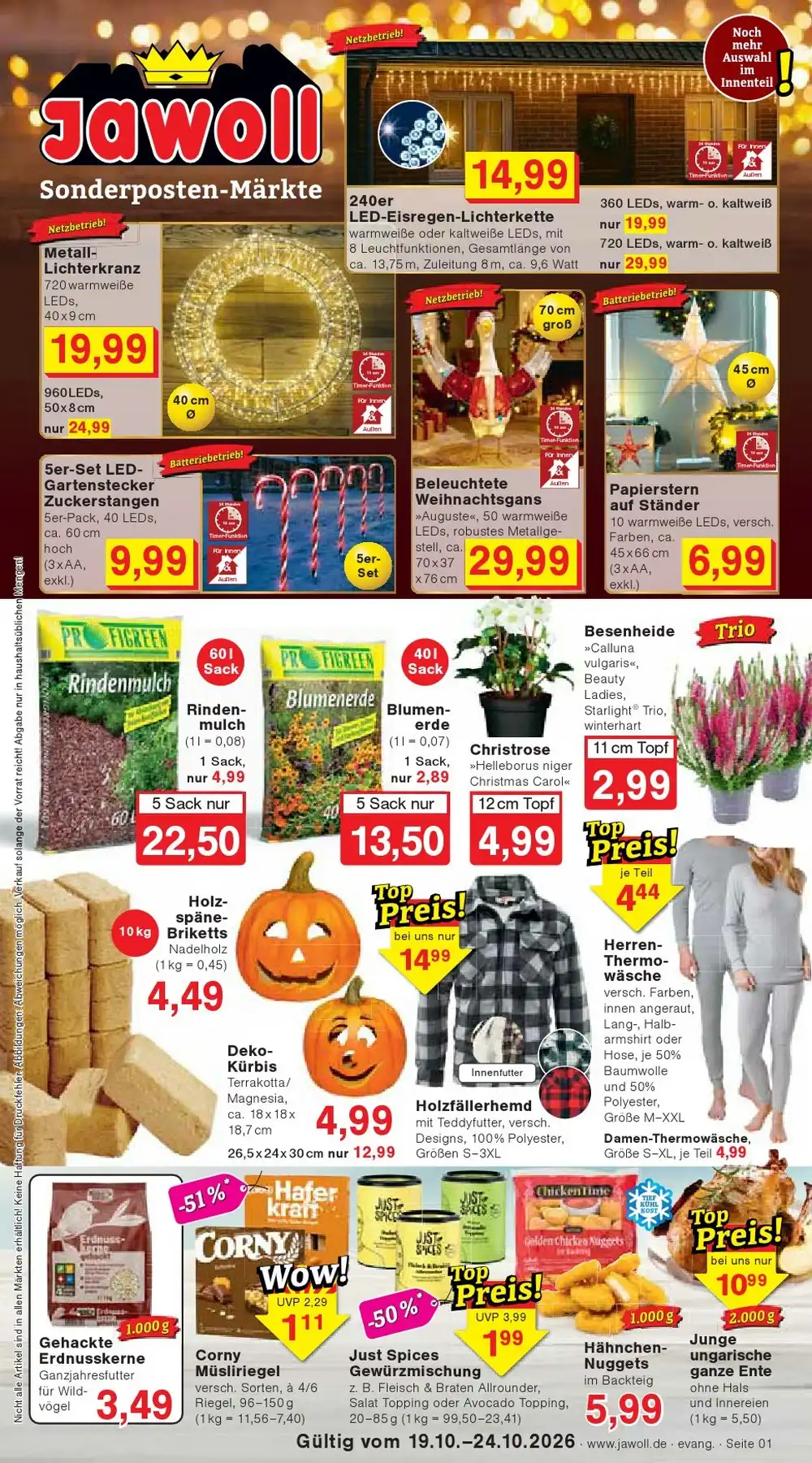 Jawoll Prospekt ab 19.10.2026 bis 24.10.2026