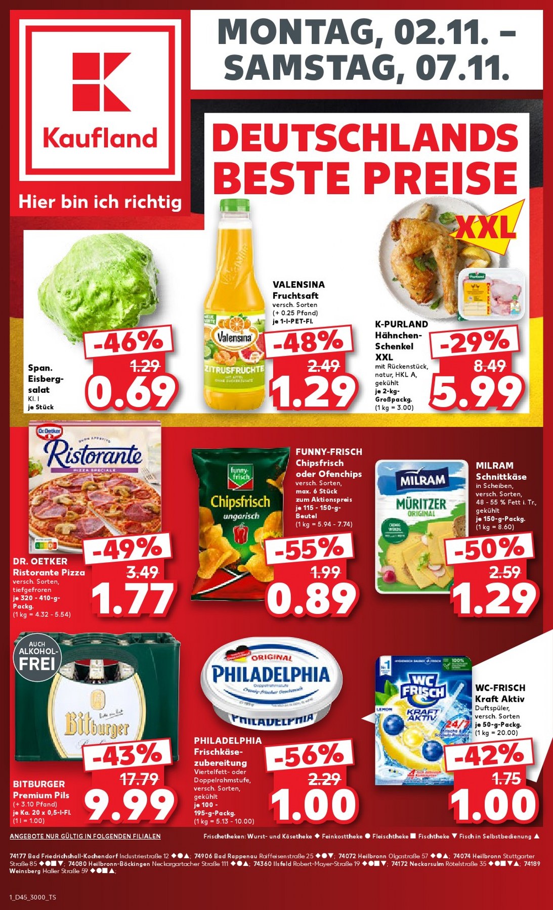 Kaufland Prospekt 02.11.2026 Bis 07.11.2026 - Bild 1 Ab 02.11.2026