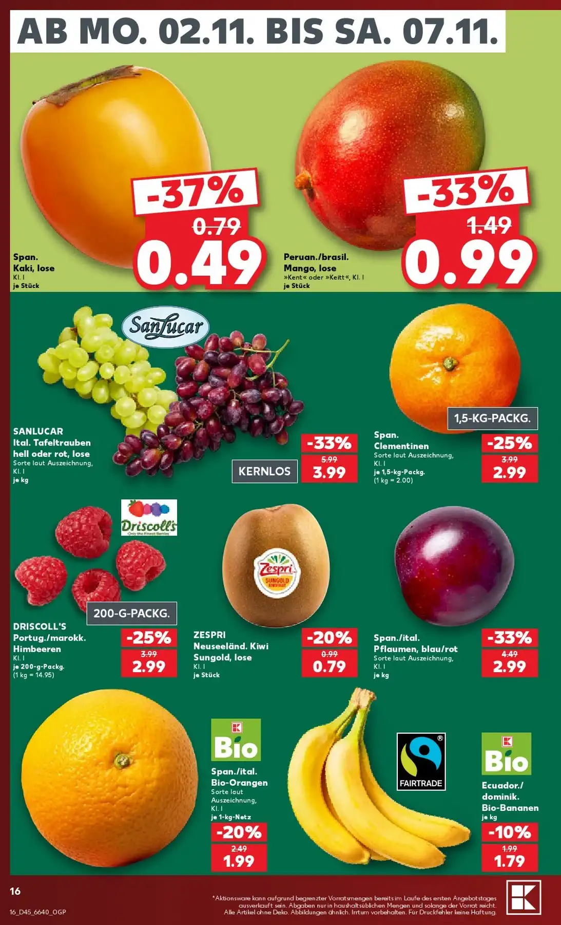 Kaufland Prospekt 02.11.2026 Bis 07.11.2026 - Bild 2 Ab 02.11.2026