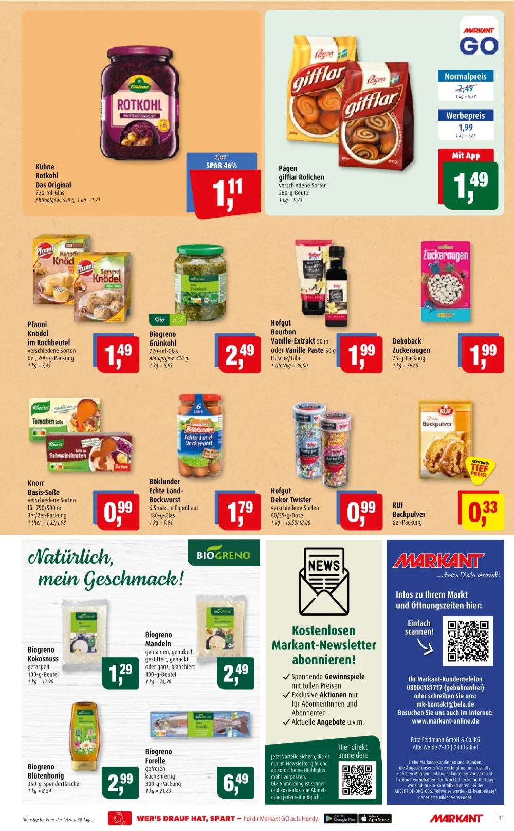Markant Prospekt 26.10.2026 Bis 31.10.2026 Aktuelle Angebote - Bild 1 Ab 26.10.2026 Hallowwen