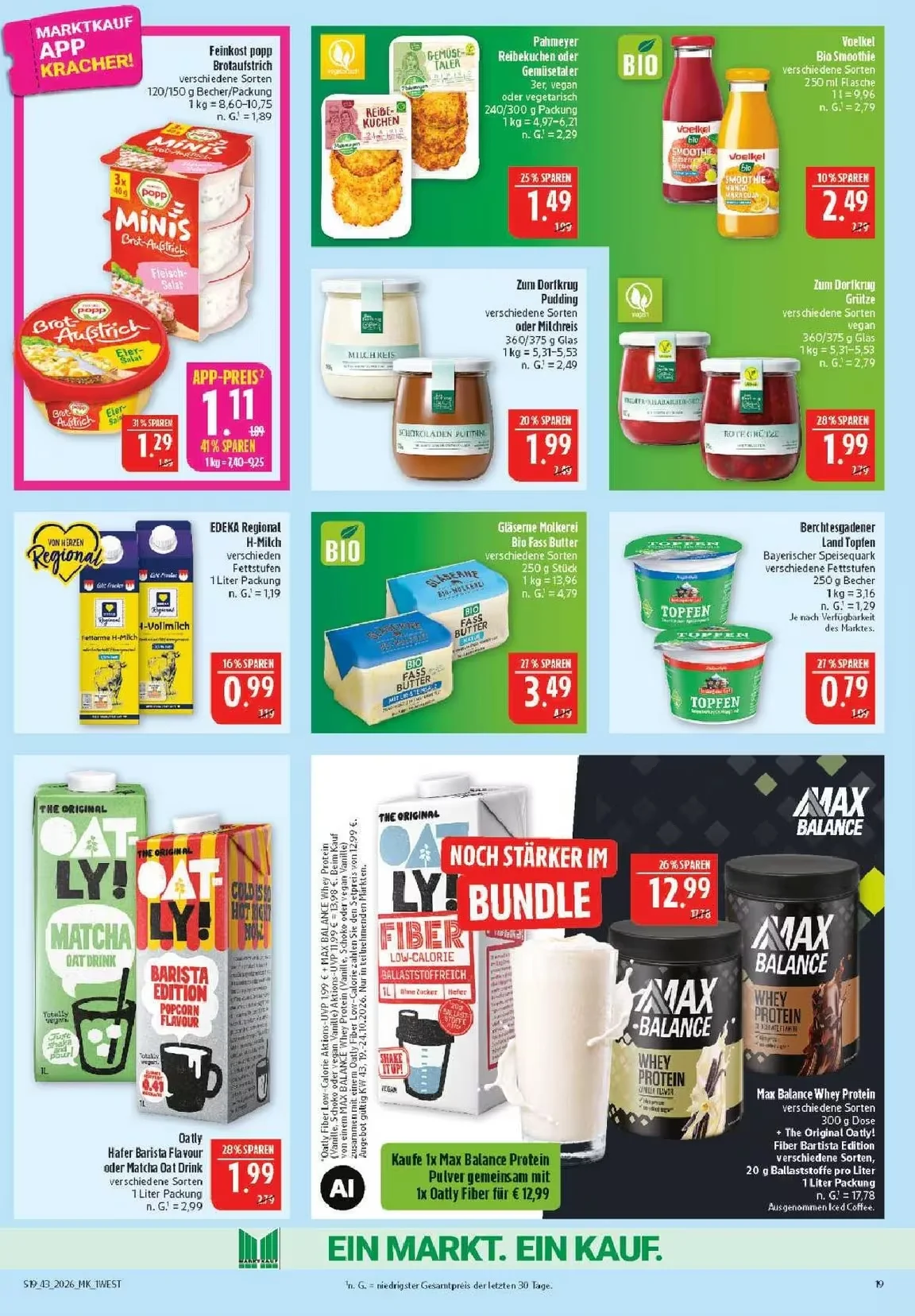 Marktkauf Prospekt Gültig Vom 19.10.2026 Bis 24.10.2026 - Bild 1 Ab 19.10.2026