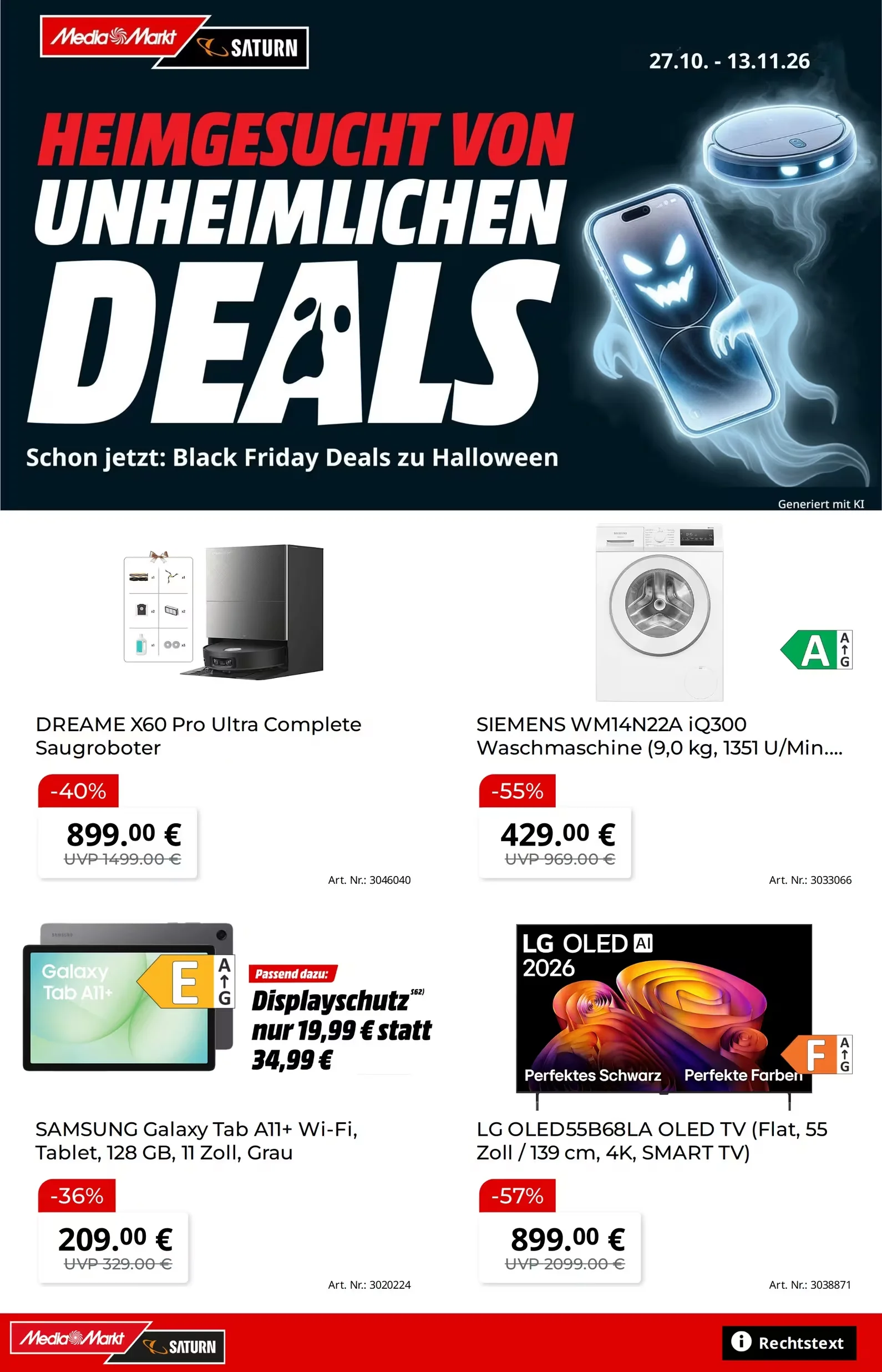 Mediamarkt Prospekt Gültig Vom 27.10.2026 Bis 13.11.2026 - Bild 1 Ab 27.10.2026
