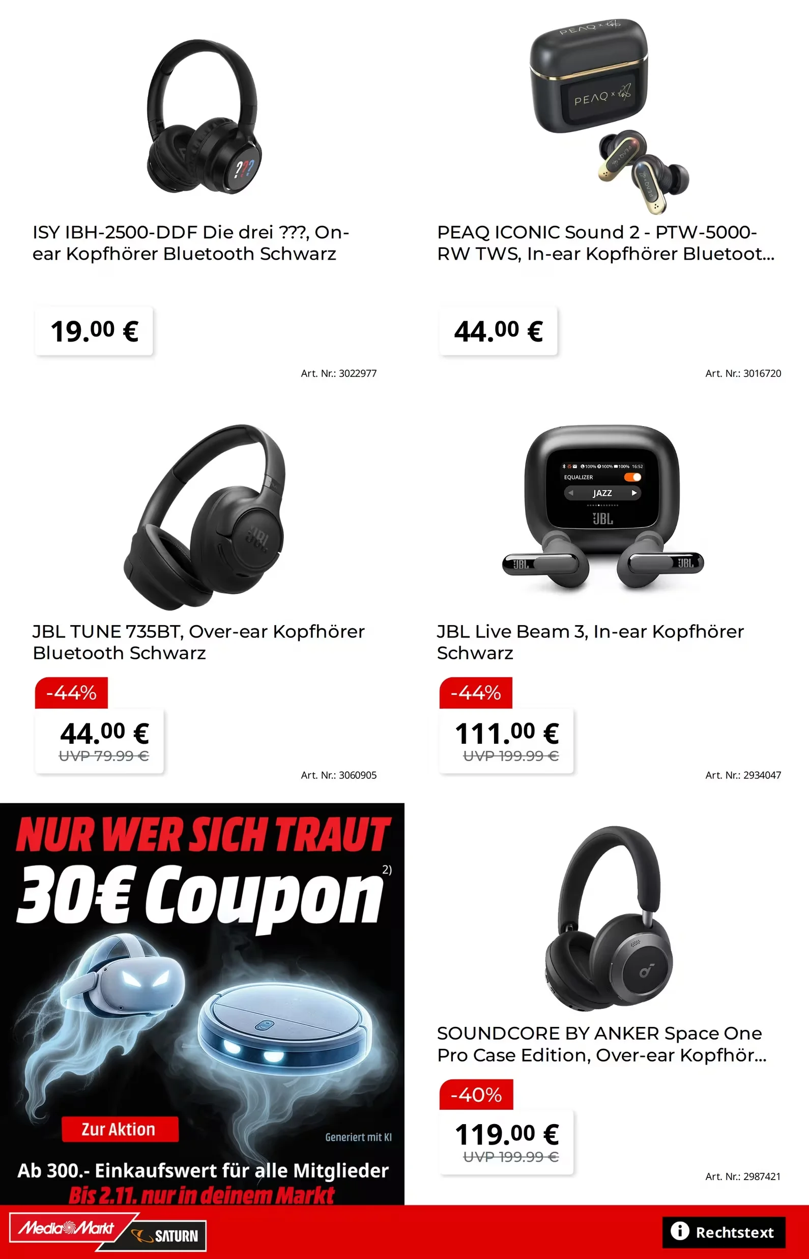 Mediamarkt Prospekt Gültig Vom 27.10.2026 Bis 13.11.2026 - Bild 1 Ab 27.10.2026