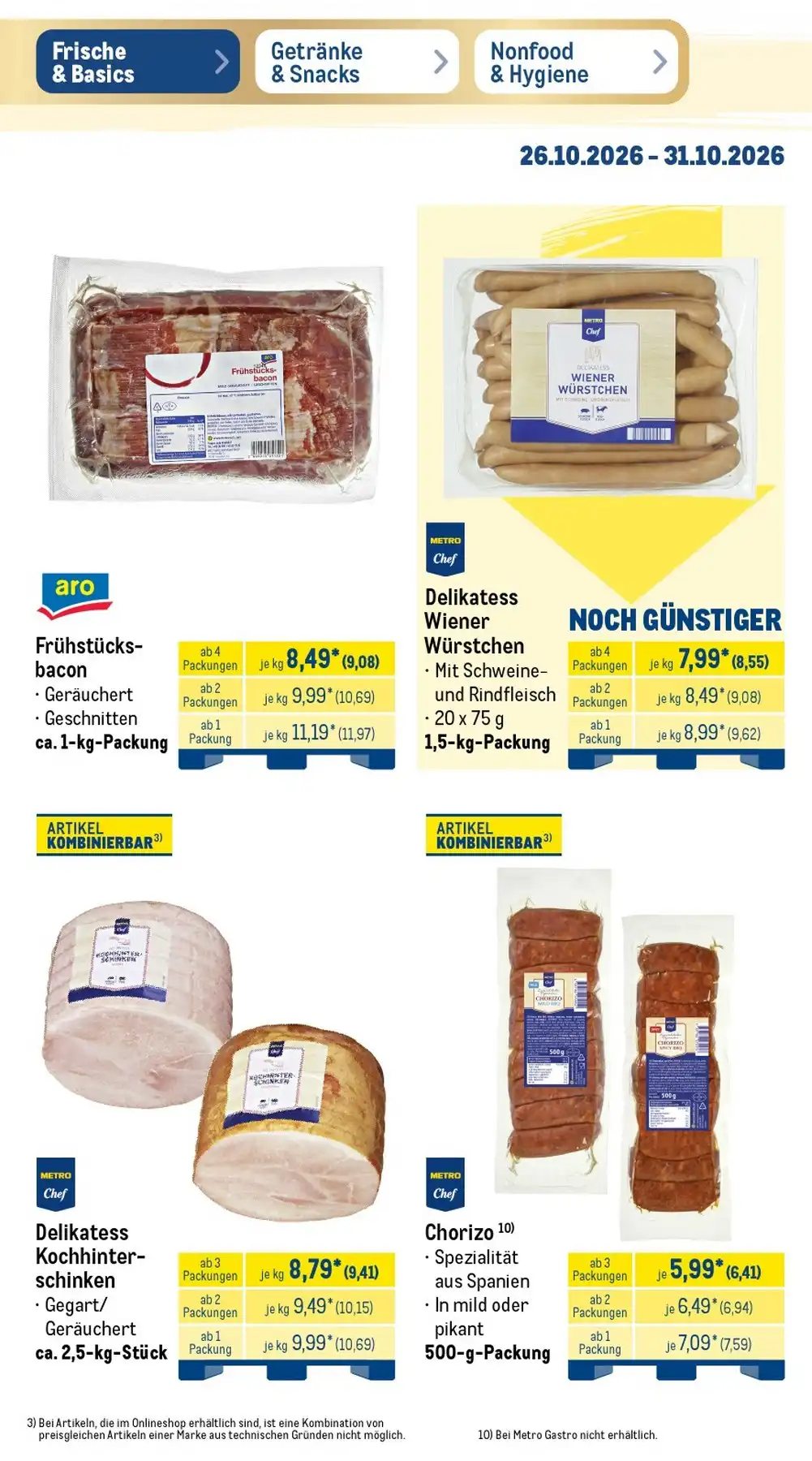 Metro Prospekt Food &Amp; Nonfood Ab 26.10.2026 Bis 31.10.2026 - Bild 3 Ab 26.10.2026 Food