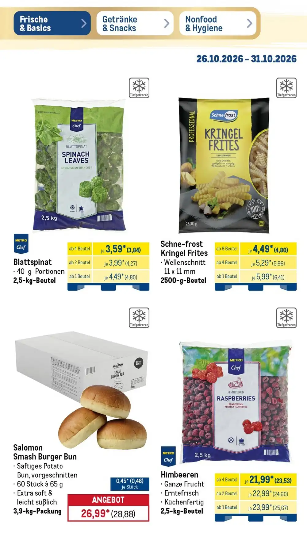 Ab 26.10.2026 Food