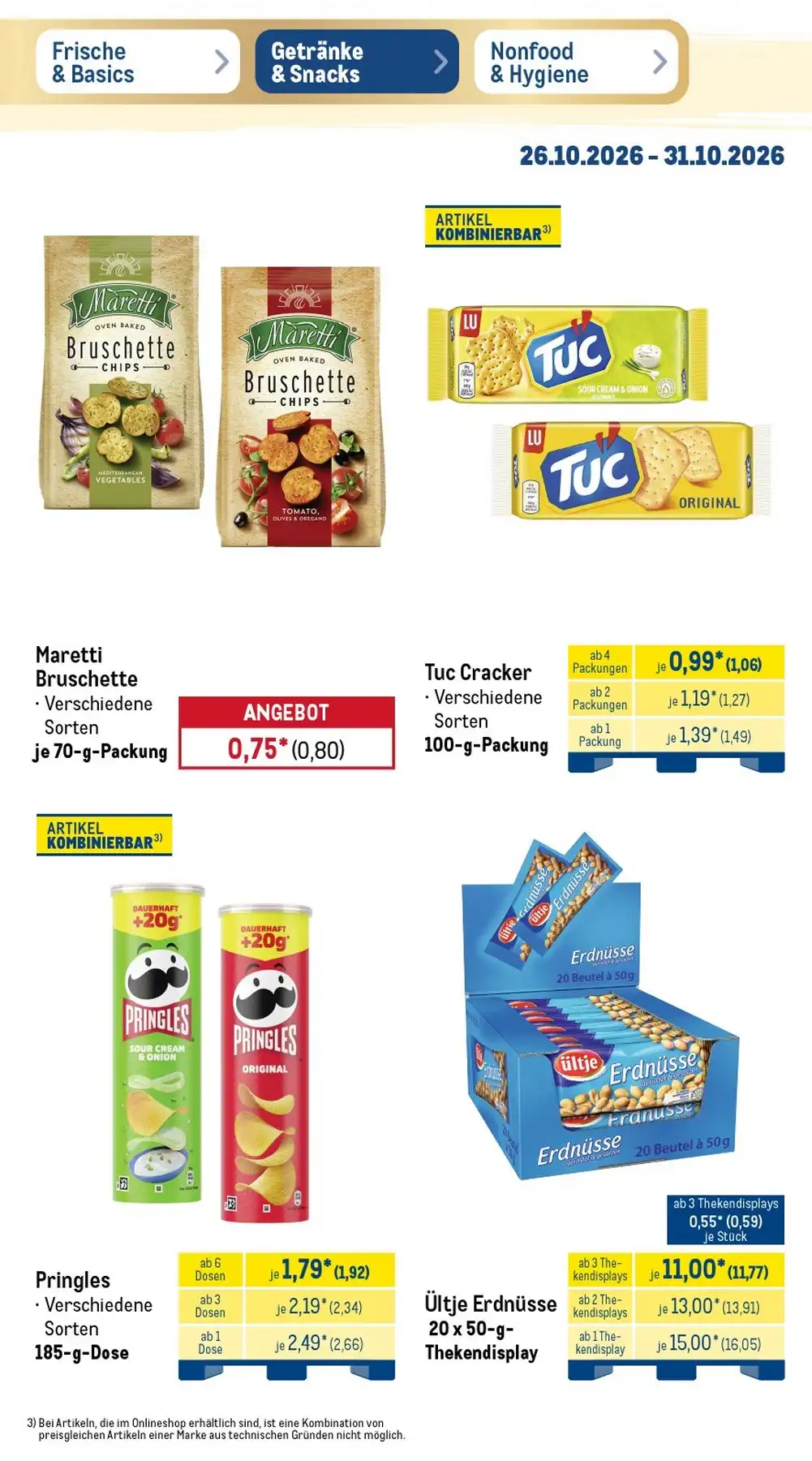 Ab 26.10.2026 Food
