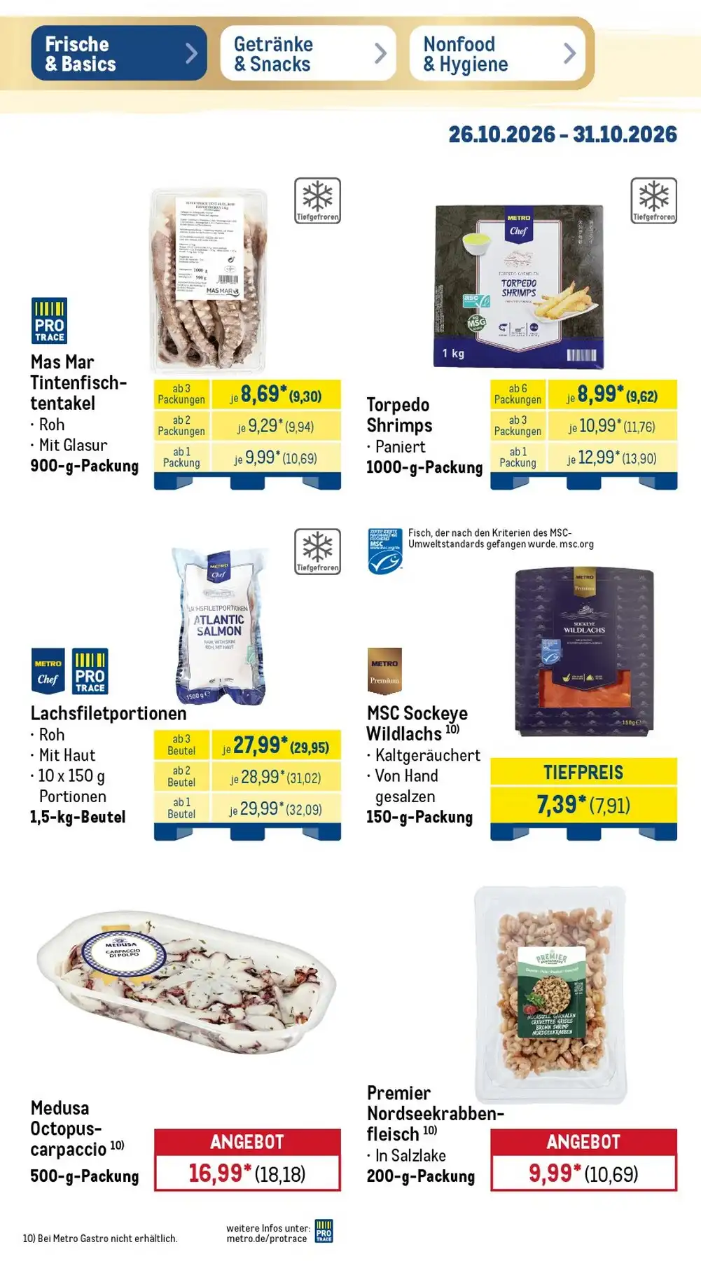 Metro Prospekt Food &Amp; Nonfood Ab 26.10.2026 Bis 31.10.2026 - Bild 5 Ab 26.10.2026 Food
