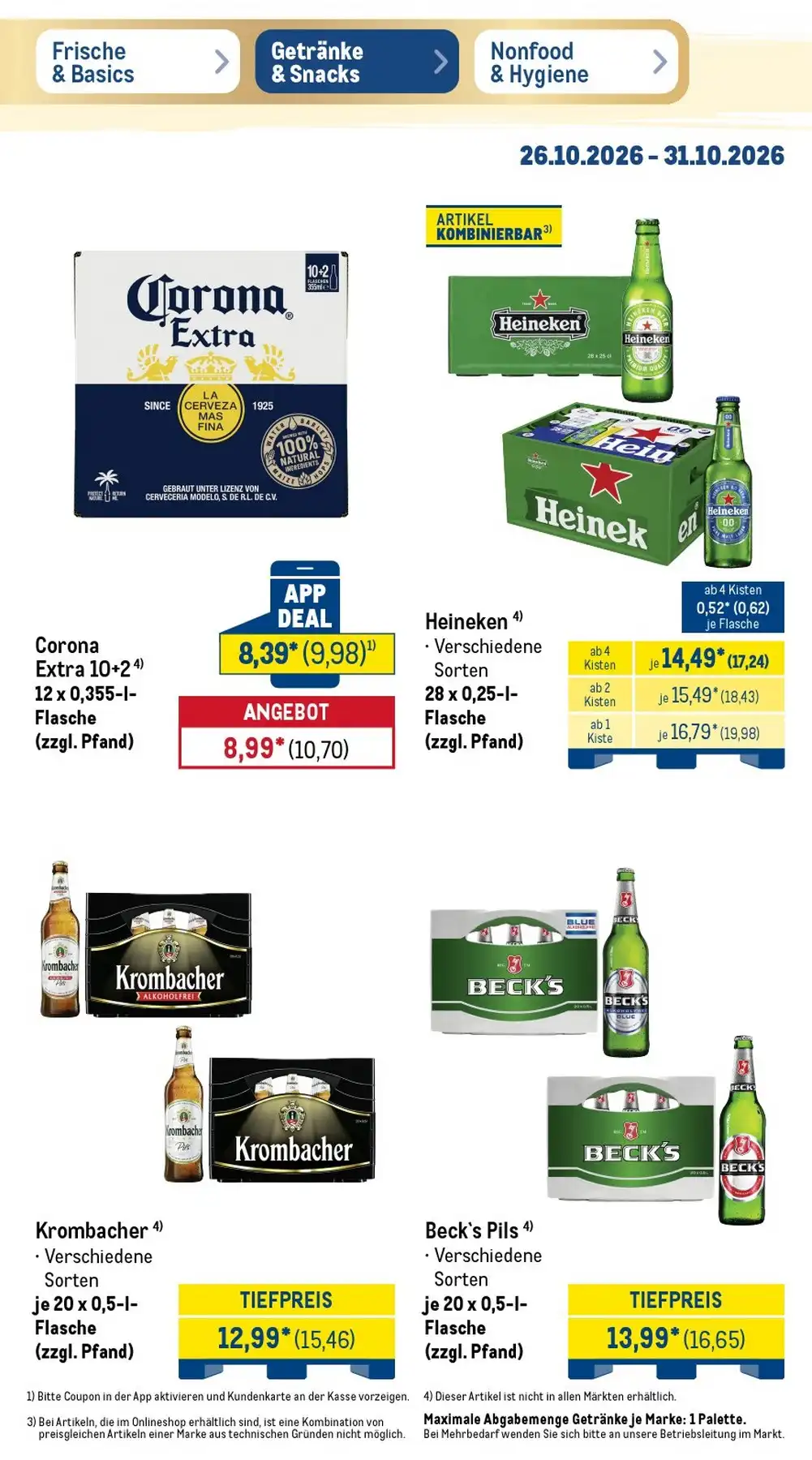 Metro Prospekt Food &Amp; Nonfood Ab 26.10.2026 Bis 31.10.2026 - Bild 1 Ab 26.10.2026 Nonfood