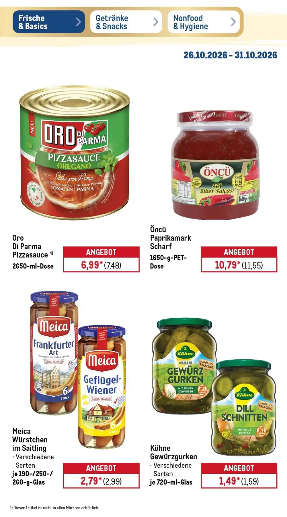 Metro Prospekt Food &Amp; Nonfood Ab 26.10.2026 Bis 31.10.2026 - Bild 3 Ab 26.10.2026 Nonfood