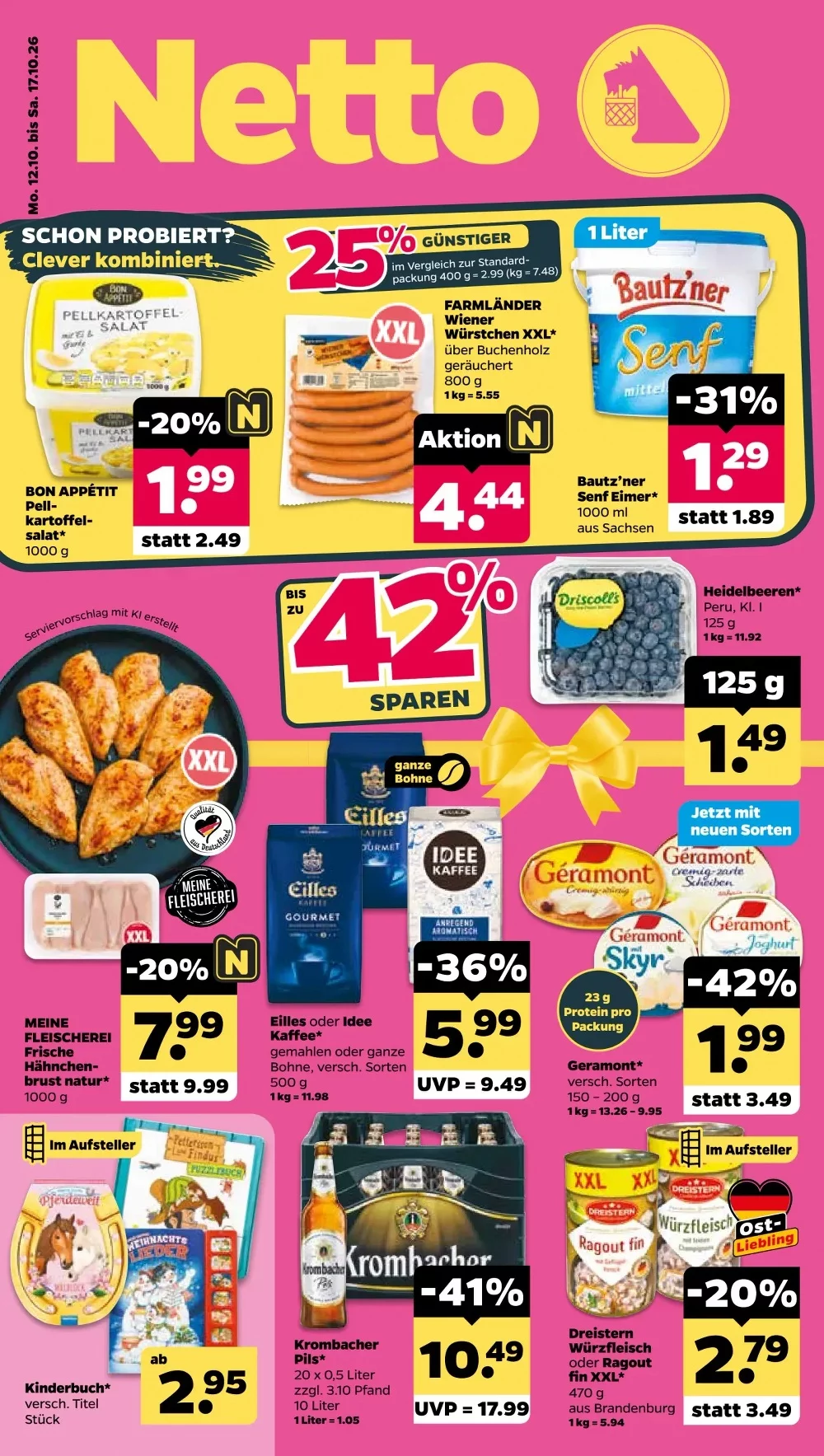 Netto Prospekt Ab 12.10.2026 Bis 17.10.2026 - Bild 1 Ab 12.10.2026