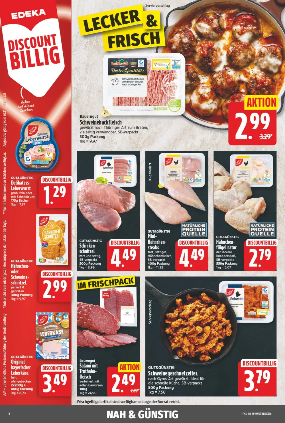 Nah &Amp; Gut - Np Prospekt Vom 02.11.2026 Bis 07.11.2026 Nächste Woche - Bild 2 Ab 02.11.2026