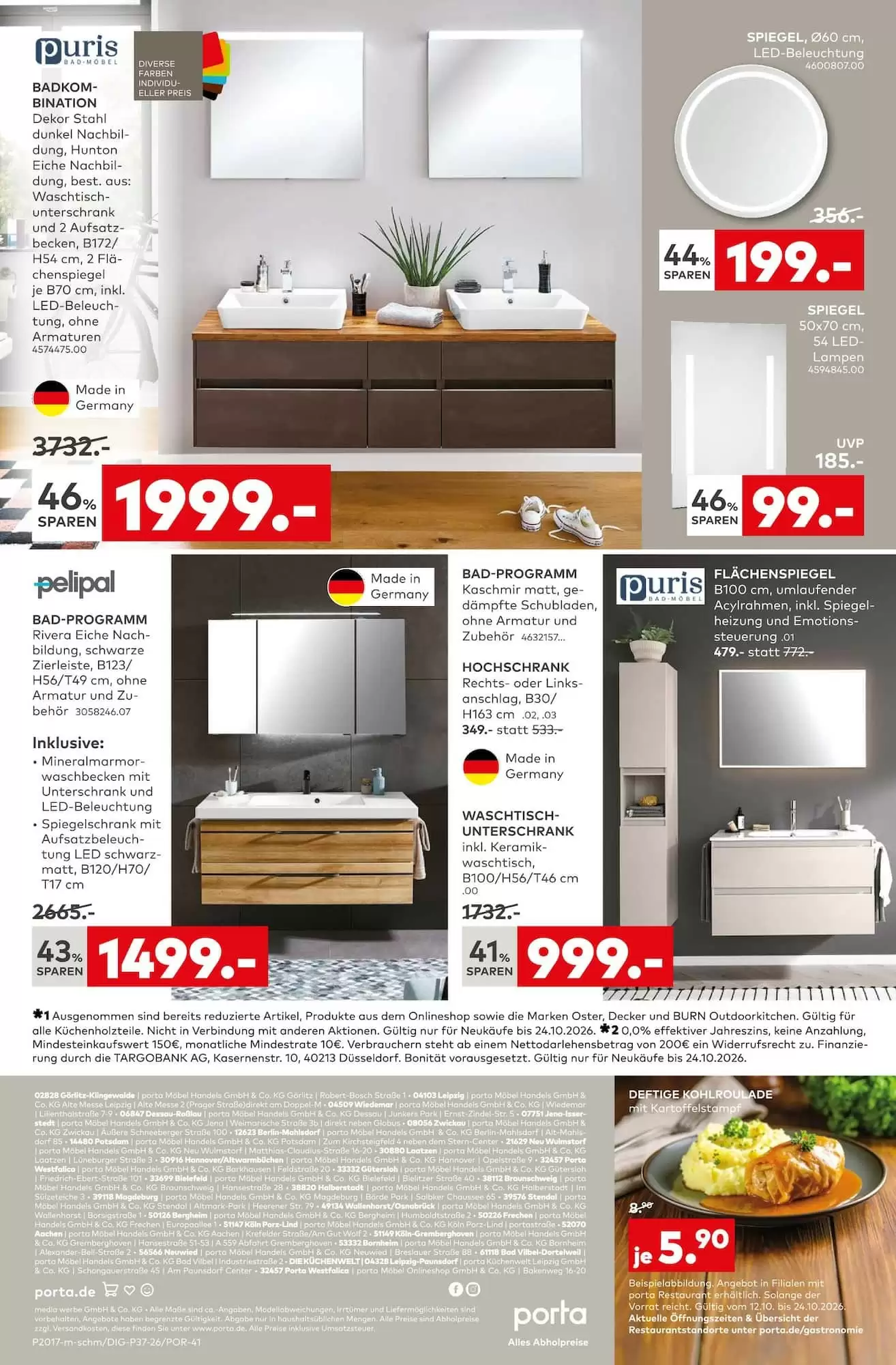 Porta Black Friday Prospekt Angebote 2026 - Bild 4 Porta Black Friday Prospekt Angebote 2026 - Seite