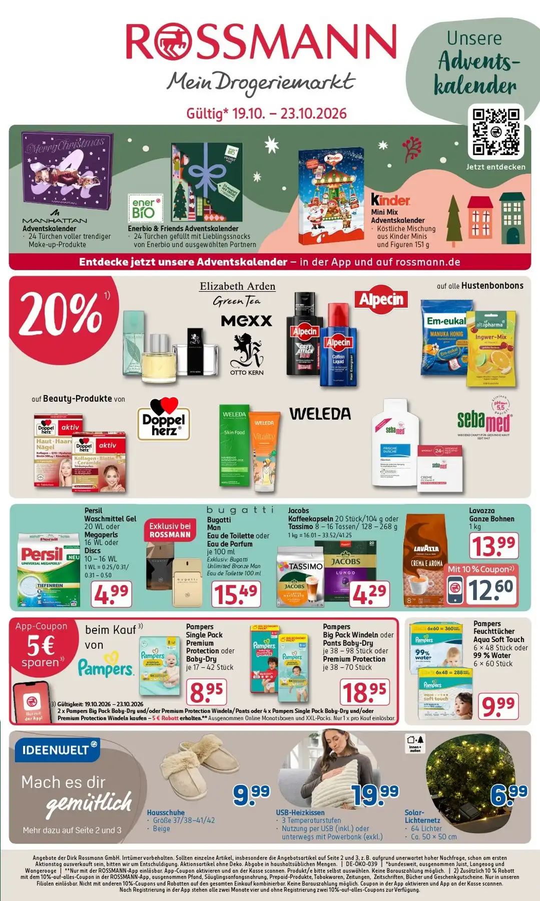 Rossmann Prospekt Gültig Vom 19.10.2026 Bis 23.10.2026 - Bild 1 Ab 19.10.2026