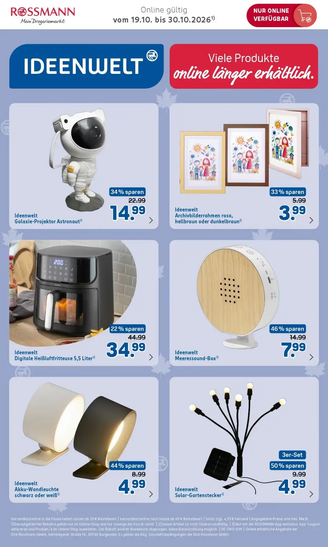 Rossmann Prospekt Angebote Ab 26.10.2026 Bis 31.10.2026 Nächste Woche - Bild 4 Ab 26.10.2026