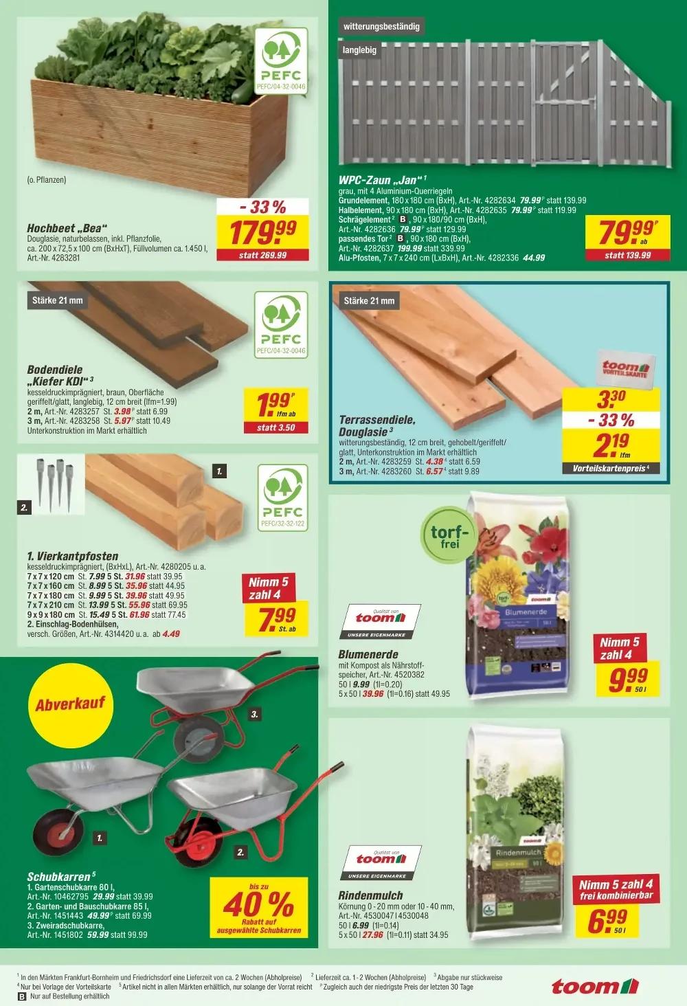 Toom Baumarkt Prospekt Ab 12.10.2026 Bis 24.10.2026 - Bild 1 Ab 12.10.2026