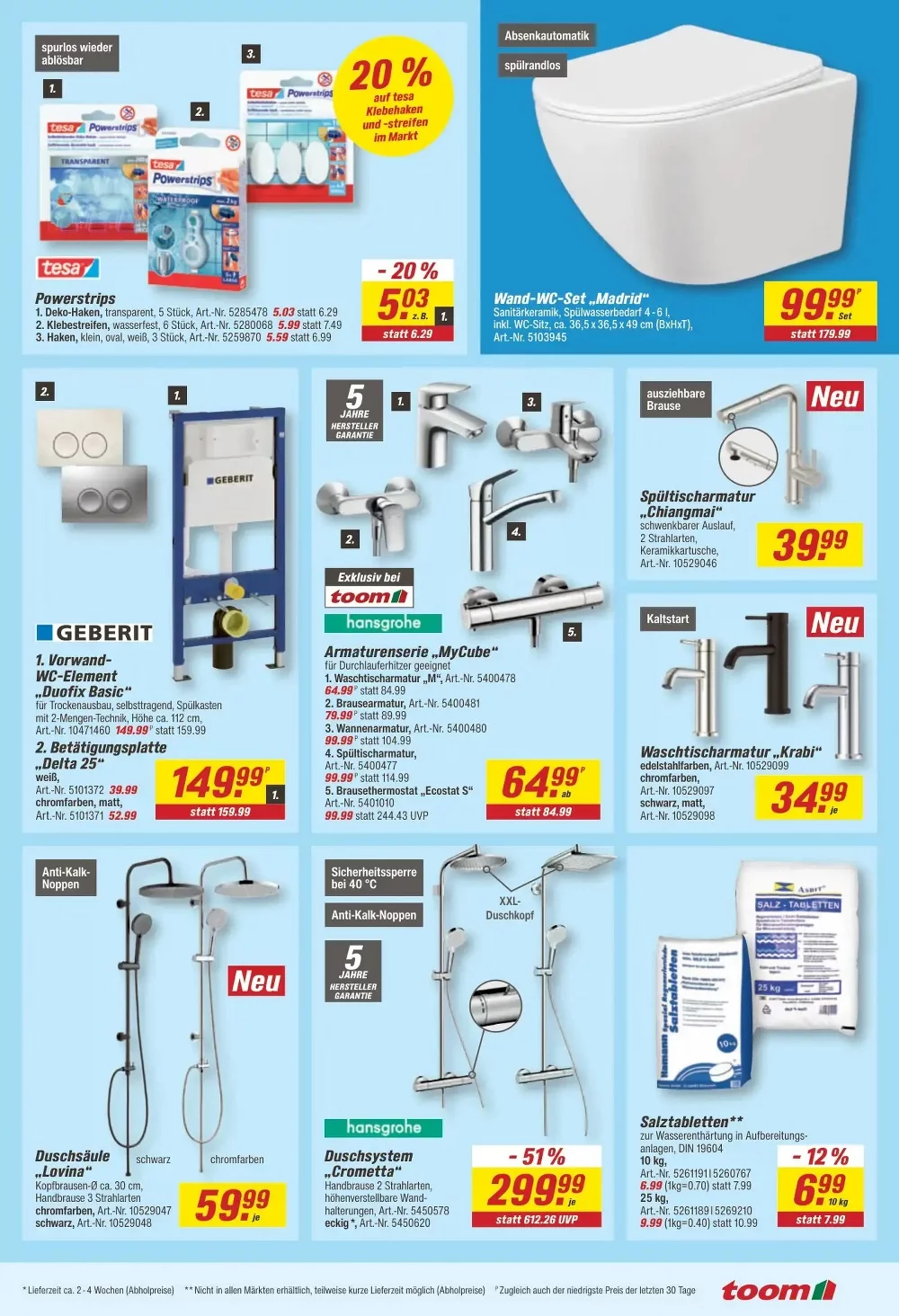 Toom Baumarkt Prospekt Ab 12.10.2026 Bis 24.10.2026 - Bild 1 Ab 12.10.2026