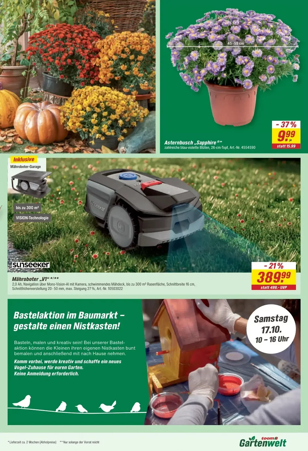 Toom Baumarkt Prospekt Ab 12.10.2026 Bis 24.10.2026 - Bild 1 Ab 12.10.2026