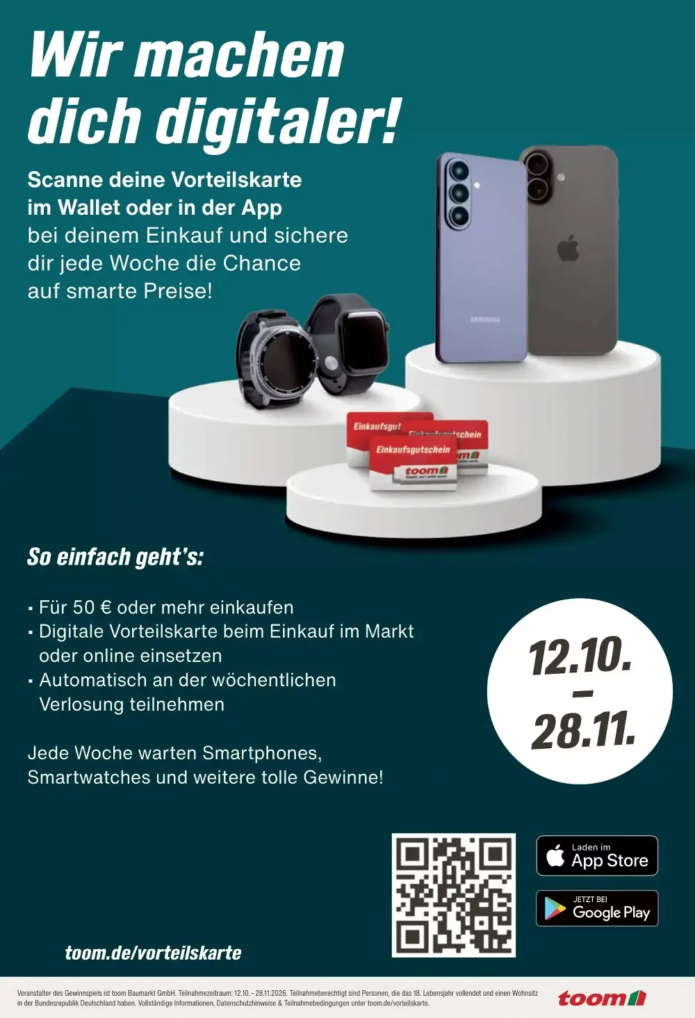 Toom Baumarkt Prospekt Ab 09.11.2026 Bis 14.11.2026 Nächste Woche - Bild 1 Toom Baumarkt