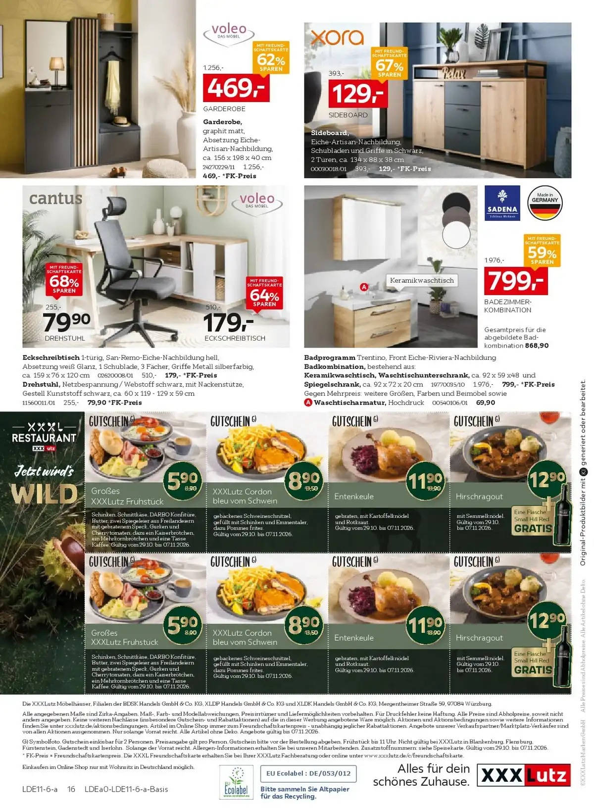 Xxxlutz Prospekt Ab 24.10.2026 Bis 07.11.2026 - Bild 4 Marken Zum Bestpreis!