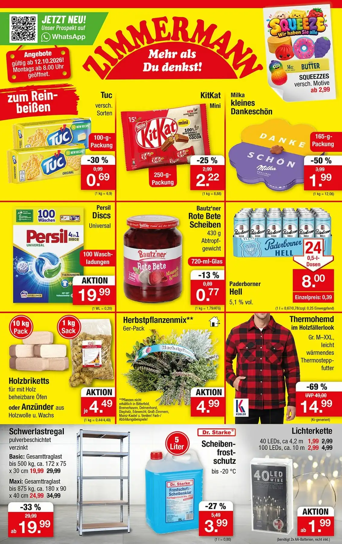 Zimmermann Prospekt Gültig Vom 12.10.2026 Bis 17.10.2026 - Bild 1 Ab 12.10.2026 Halloween